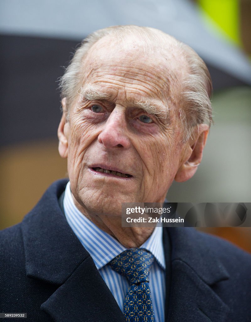 UK - Queen Elizabeth II and Prince Philip Visit Birmingham