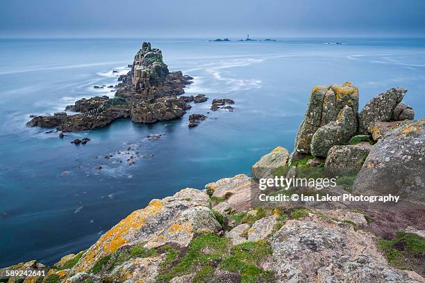 Cornwall Pi Rocks Wolf Rock Cornwall Photos and Premium High Res Pictures - Getty Images