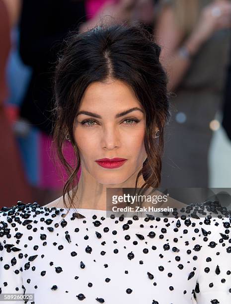 Jenna Dewan arriving at the European Premiere of Magic Mike XXL in Leicester Square, London.