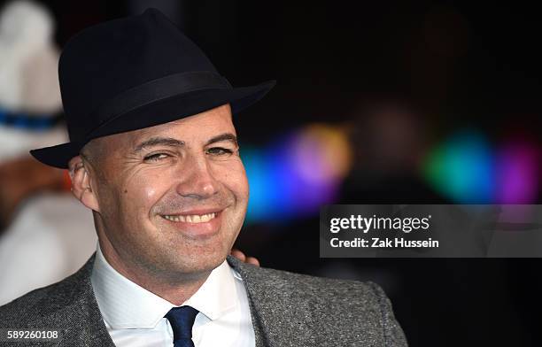Billy Zane arriving at the European premiere of Eddie the Eagle at the Odeon Leicester Square in London