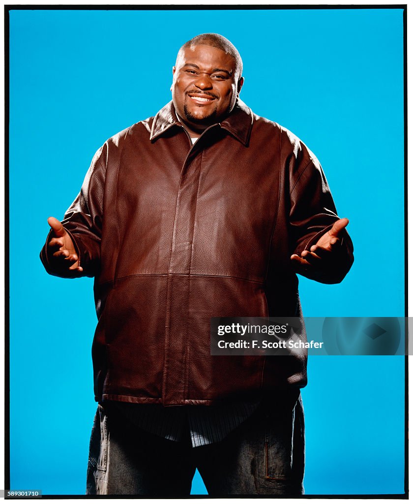 Ruby Studder Singer Ruben Studdard is photographed for Newsweek Magazine in 2003 ...