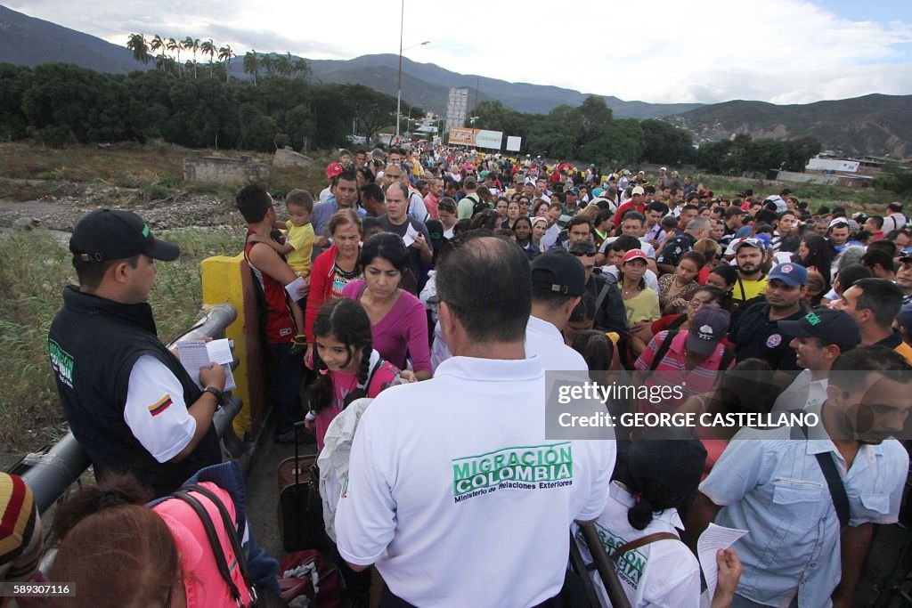 VENEZUELA-COLOMBIA-BORDER