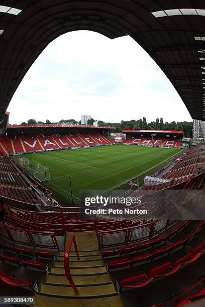 General view of The Valley prior to the Sky Bet League One match between Charlton Athletic and Northampton Town at The Valley on August 13, 2016 in...