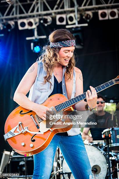 Brandi Carlile performs at the 11th annual Nelsonville Music Festival n May 31 in Nelsonville, Ohio. The festival is held on Robbins Crossing...