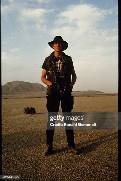 FILM 'DUST DEVIL' BY R. STANLEY, WITH ROBERT BURKE