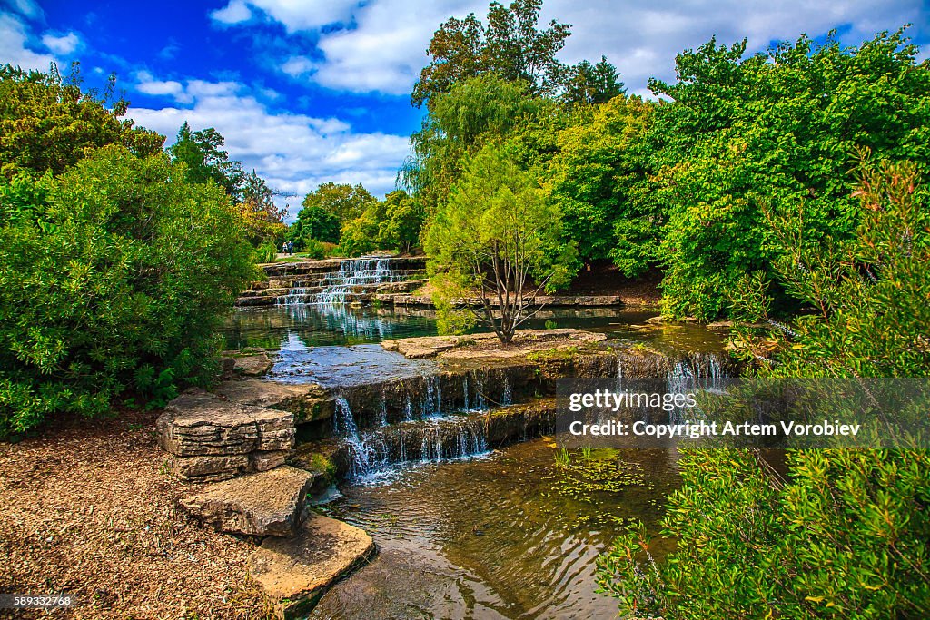 Columbus, Franklin Metropolitan Park in the summer