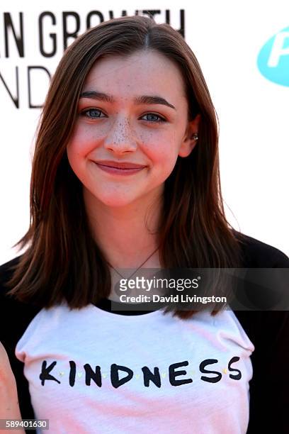 Actress Ashley Boettcher attends the Say NO Bullying Festival at Griffith Park on August 13, 2016 in Los Angeles, California.