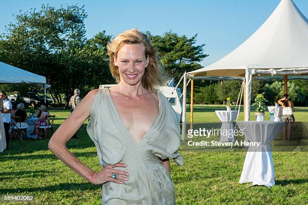 Missy Hargraves attends the 10th Annual Get Wild Summer Benefit on August 13, 2016 in Bridgehampton, New York.