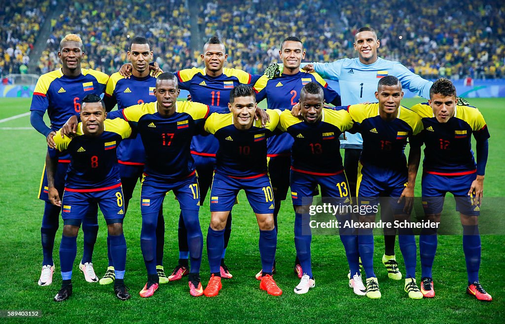 Brazil v Colombia Quarter Final: Men's Football - Olympics: Day 8