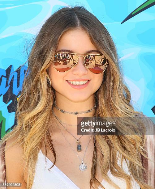 Sofia Reyes attends the 4th Annual Just Jared Summer Bash on August 13, 2016 in Los Angeles, California.