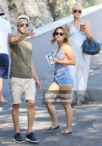 Francia Raisa attends the 4th Annual Just Jared Summer Bash on August 13, 2016 in Los Angeles, California.