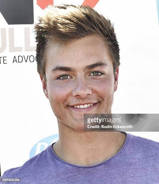 Actor Peyton Meyer attends the Say NO Bullying Festival at Griffith Park on August 13, 2016 in Los Angeles, California.