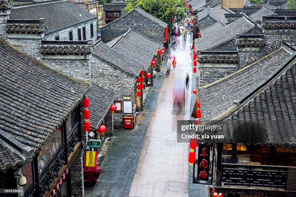 Scenic View Of DongGuan Street in Yangzhou