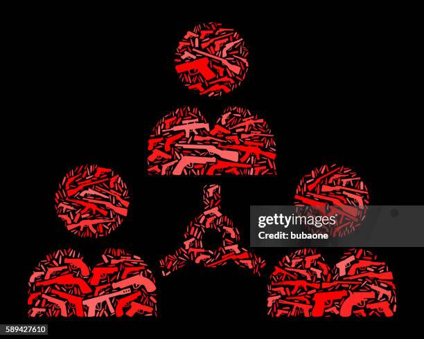 networking gun icon pattern background - gun range background stock illustrations