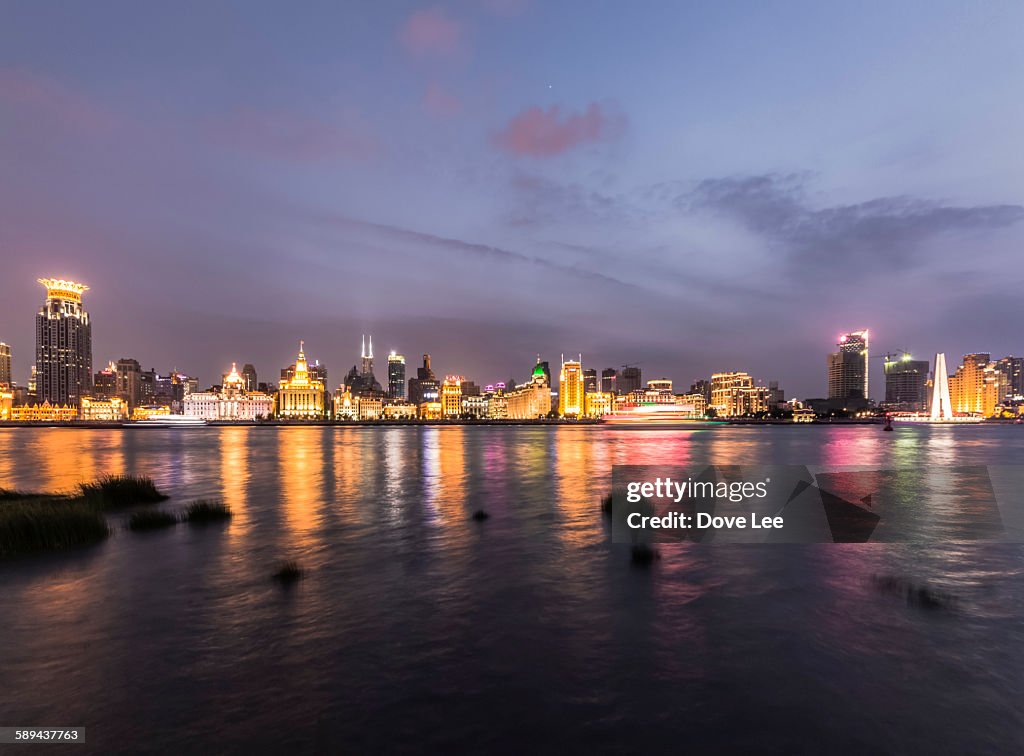 The Bund at night