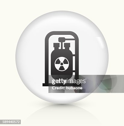 Nuclear Engine icon on white round vector button Nuclear Engine icon on white round vector button