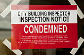 Condemned Sign
