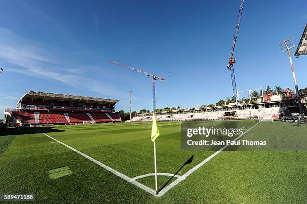 Illustration during the football Ligue 1 match between Dijon FCO and Fc Nantes at Stade Gaston Gerard on August 13, 2016 in Dijon, France.