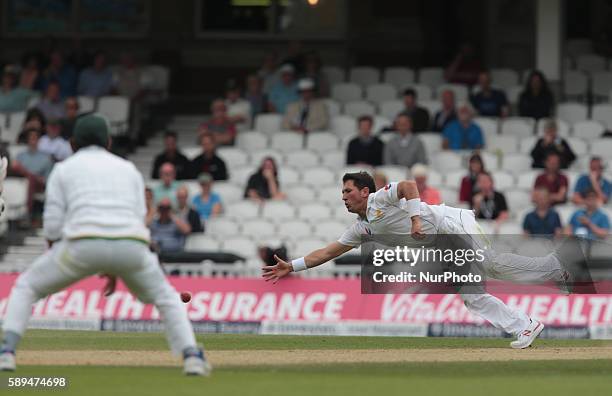 Pakistan's Yasir Shah during Day Four of the Fourth Investec Test Match between England and Pakistan played at The Oval Stadium, London on August...