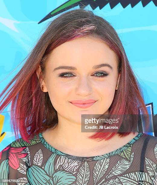Joey King attends the 4th Annual Just Jared Summer Bash on August 13, 2016 in Los Angeles, California.
