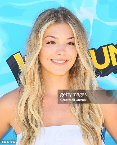 Kristina Kane attends the 4th Annual Just Jared Summer Bash on August 13, 2016 in Los Angeles, California.