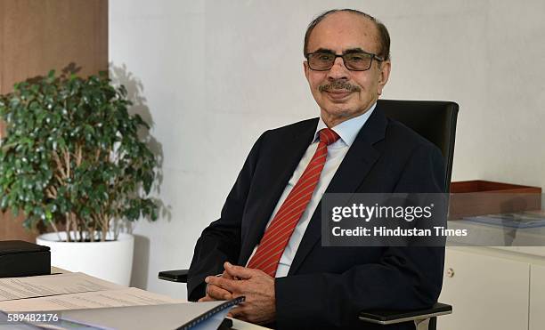 Adi Godrej, Chairman of Godrej Group, poses during an exclusive interview with Hindustan Times at Godrej One, on August 11, 2016 in Mumbai, India.