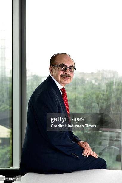 Adi Godrej, Chairman of Godrej Group, poses during an exclusive interview with Hindustan Times at Godrej One, on August 11, 2016 in Mumbai, India.