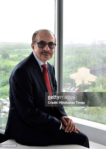 Adi Godrej, Chairman of Godrej Group, poses during an exclusive interview with Hindustan Times at Godrej One, on August 11, 2016 in Mumbai, India.