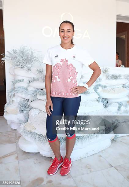 Ambassador Jessica Ennis-Hill pictured at OMEGA House Rio 2016 on August 14, 2016 in Rio de Janeiro, Brazil.