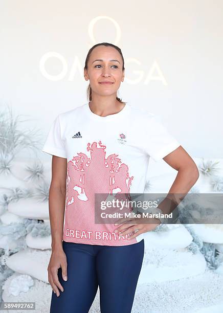 Ambassador Jessica Ennis-Hill pictured at OMEGA House Rio 2016 on August 14, 2016 in Rio de Janeiro, Brazil.