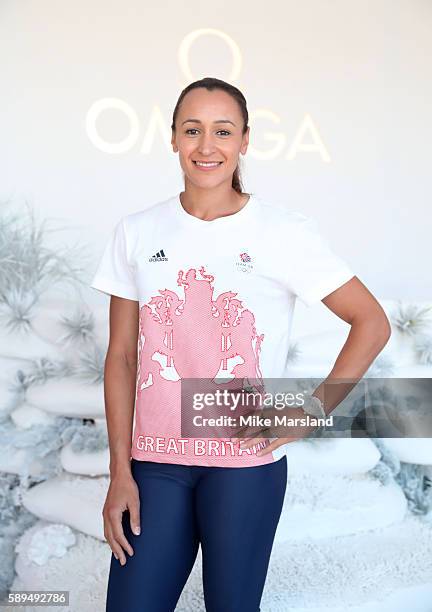 Ambassador Jessica Ennis-Hill pictured at OMEGA House Rio 2016 on August 14, 2016 in Rio de Janeiro, Brazil.