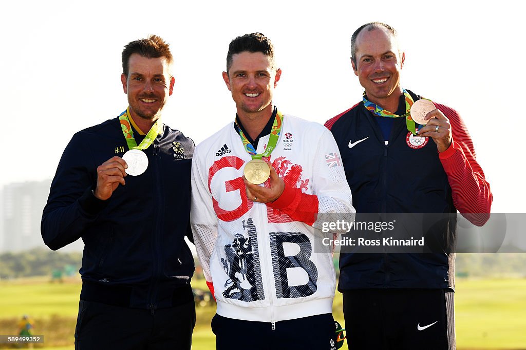 Golf - Olympics: Day 9