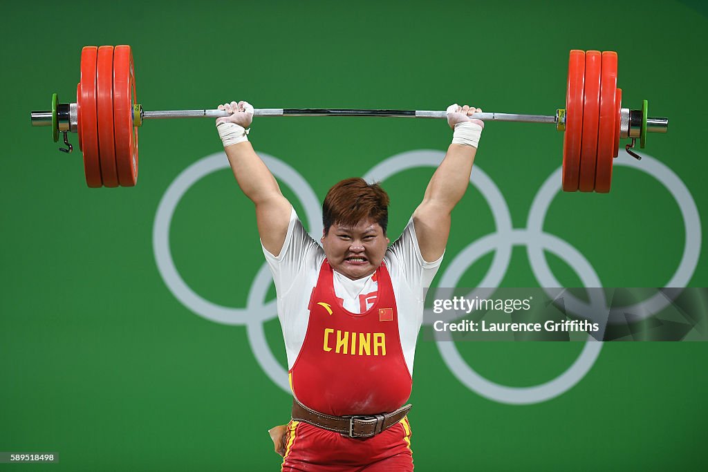 Weightlifting - Olympics: Day 9