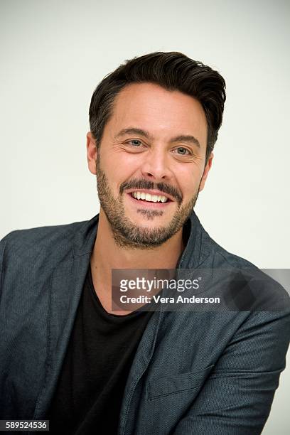 Jack Huston at the "Ben-Hur" Press Conference at the Four Seasons Hotel on August 5, 2016 in Beverly Hills, California.