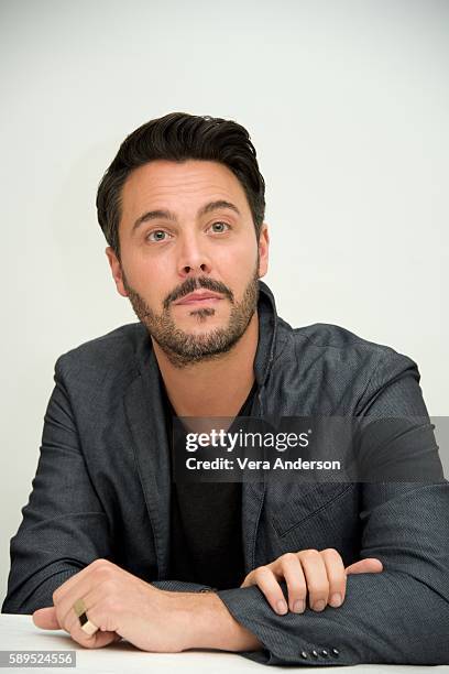 Jack Huston at the "Ben-Hur" Press Conference at the Four Seasons Hotel on August 5, 2016 in Beverly Hills, California.