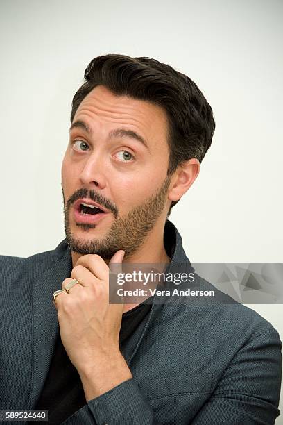 Jack Huston at the "Ben-Hur" Press Conference at the Four Seasons Hotel on August 5, 2016 in Beverly Hills, California.