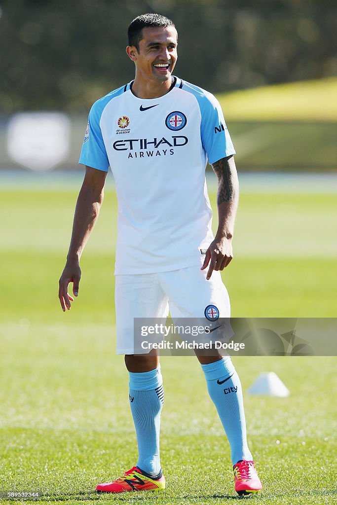 Melbourne City Press Conference & Training Session