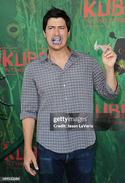 Actor Ken Marino attends the premiere of "Kubo and the Two Strings" at AMC Universal City Walk on August 14, 2016 in Universal City, California.