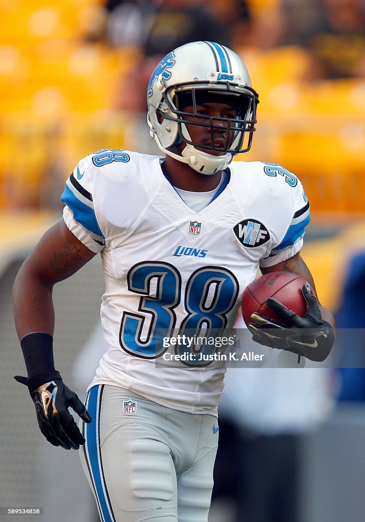 Detroit Lions v Pittsburgh Steelers