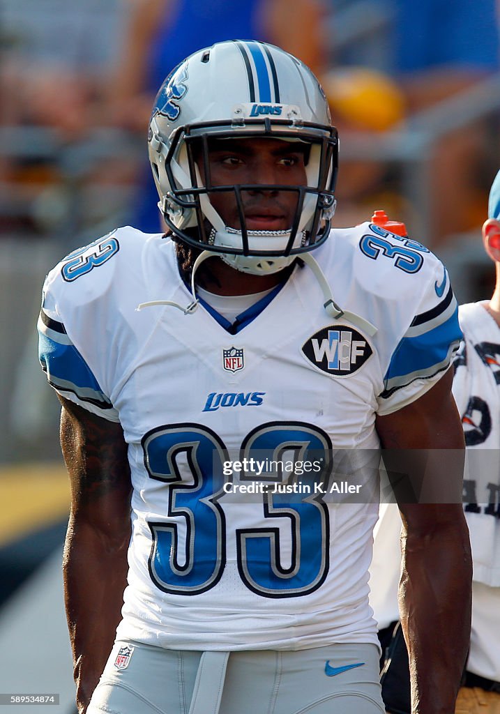 Detroit Lions v Pittsburgh Steelers
