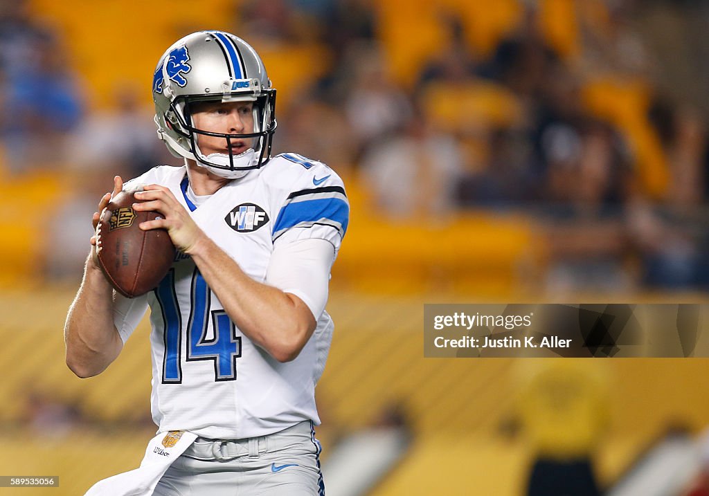 Detroit Lions v Pittsburgh Steelers