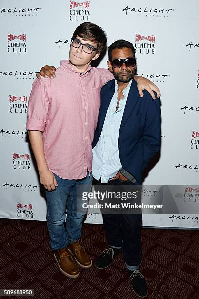 Director Robert G. Putka and actor Shaun Weiss attend the screening of Caterpillar Event Productions' "Mad" at ArcLight Hollywood on August 14, 2016...