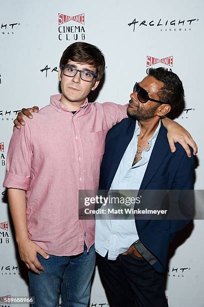 Director Robert G. Putka and actor Shaun Weiss attend the screening of Caterpillar Event Productions' "Mad" at ArcLight Hollywood on August 14, 2016...