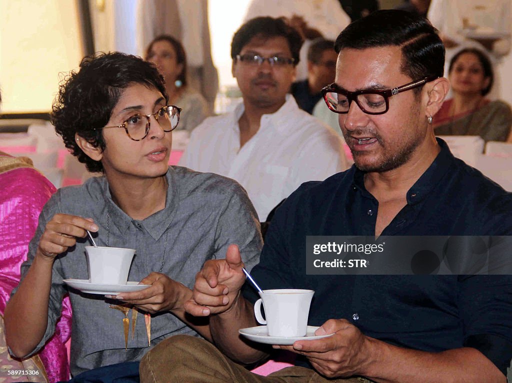 Krish Rao Actor Indian Bollywood film director Kiran Rao and her husband, actor Aamir ...