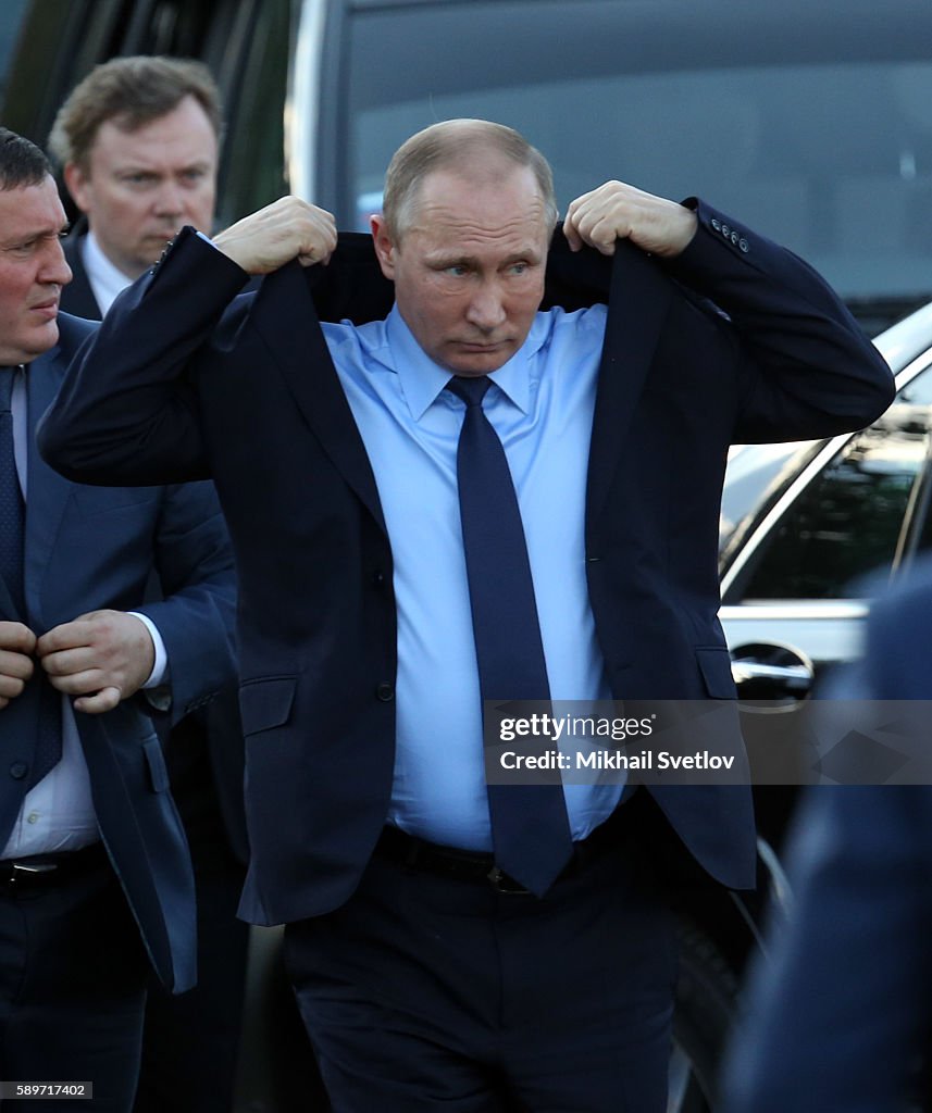 Vladimir Putin Visits Volgograd