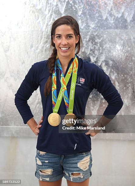 Maya DiRado of Team USA pictured at OMEGA House Rio 2016 on August 14, 2016 in Rio de Janeiro, Brazil.