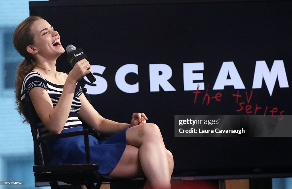 AOL Build Presents Willa Fitzgerald Discussing The Show "Scream" And Film "Freak Show"