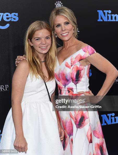 Actress Cheryl Hines and daughter Catherine Rose Young arrive at the ...