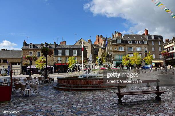 fougeres city in brittany france - fougeres stock pictures, royalty-free photos & images