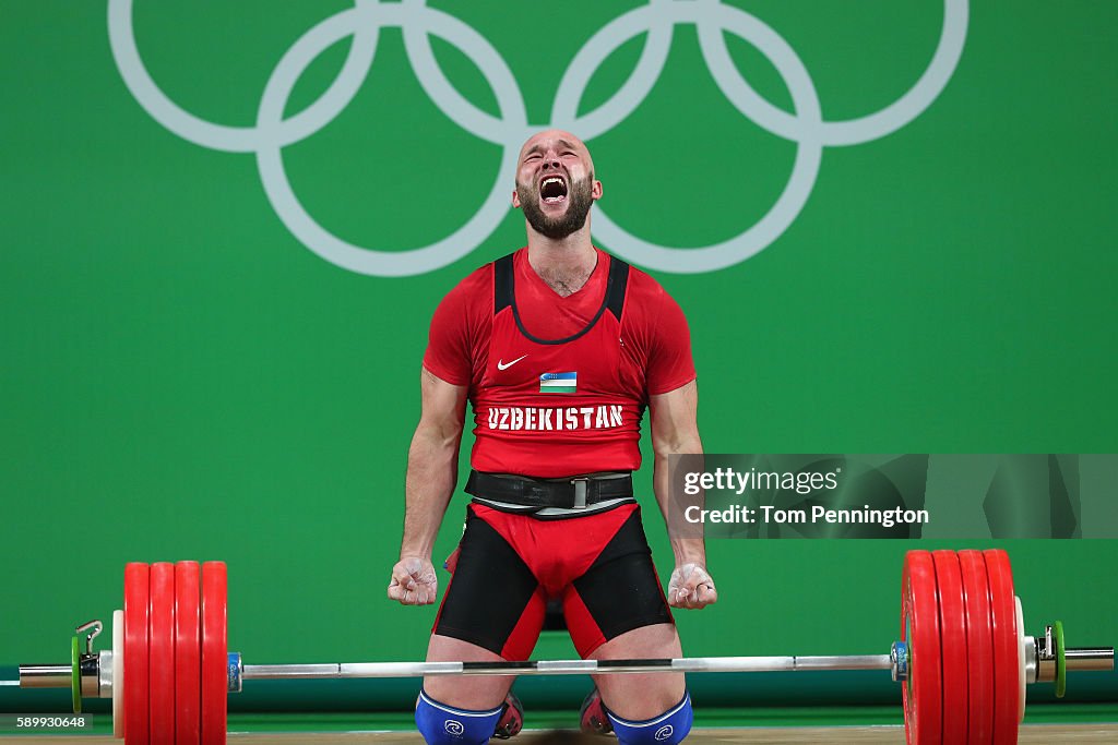 Weightlifting - Olympics: Day 10
